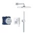 Grohe Eurocube Zestaw prysznicowy podtynkowy z deszczownicą chrom 25289000 - zdjęcie 2