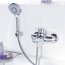 Grohe Eurodisc Cosmopolitan Bateria wannowa natynkowa z zestawem prysznicowym chrom 33395002 - zdjęcie 2