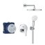 Grohe Eurosmart Zestaw prysznicowy podtynkowy z deszczownicą chrom 25288000 - zdjęcie 2