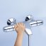 Grohe Grohtherm 1000 Bateria wannowa natynkowa termostatyczna chrom 34155003 - zdjęcie 4