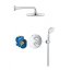 Grohe Grohtherm 1000 Zestaw prysznicowy podtynkowy z termostatem chrom 34614001 - zdjęcie 1