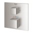 Grohe Grohtherm Cube Bateria wannowo-prysznicowa termostatyczna podtynkowa stal nierdzewna 24155DC0 - zdjęcie 4