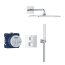 Grohe Grohtherm Cube Zestaw prysznicowy termostatyczny podtynkowy z deszczownicą chrom 34868000 - zdjęcie 4