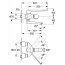 Grohe Grohtherm Ergomix Bateria umywalkowa natynkowa z termostatem wysięg 25,5 cm chrom 34020000 - zdjęcie 2