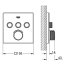 Grohe Grohtherm SmartControl Bateria wannowo-prysznicowa podtynkowa biały/chrom 29157LS0 - zdjęcie 2