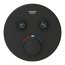 Grohe Grohtherm SmartControl Bateria wannowo-prysznicowa termostatyczna podtynkowa phantom black 29507KF0 - zdjęcie 1