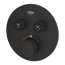 Grohe Grohtherm SmartControl Bateria wannowo-prysznicowa termostatyczna podtynkowa phantom black 29507KF0 - zdjęcie 4