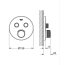 Grohe Grohtherm SmartControl bateria wannowo-prysznicowa podtynkowa termostatyczna hard graphite 29119A00 - zdjęcie 2