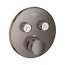 Grohe Grohtherm SmartControl bateria wannowo-prysznicowa podtynkowa termostatyczna hard graphite 29119A00 - zdjęcie 1