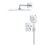 Grohe Grohtherm SmartControl Zestaw prysznicowy podtynkowy termostatyczny z deszczownicą chrom 34865000 - zdjęcie 4