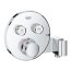 Grohe Grohtherm SmartControl Zestaw prysznicowy podtynkowy termostatyczny z deszczownicą chrom 34866000 - zdjęcie 5