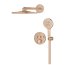 Grohe Grohtherm SmartControl Zestaw prysznicowy termostatyczny podtynkowy z deszczownicą brushed warm sunset 34863DL0 - zdjęcie 4