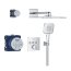 Grohe Grohtherm SmartControl Zestaw prysznicowy termostatyczny podtynkowy z deszczownicą chrom 34864000 - zdjęcie 2