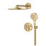 Grohe Grohtherm SmartControl Zestaw prysznicowy termostatyczny podtynkowy z deszczownicą cool sunrise 34863GL0 - zdjęcie 4