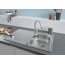 Grohe K200 Zlewozmywak stalowy jednokomorowy z ociekaczem 50x86 cm, stal szlachetna 31552SD0 - zdjęcie 2