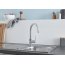 Grohe K200 Zlewozmywak stalowy jednokomorowy z ociekaczem 50x86 cm, stal szlachetna 31552SD0 - zdjęcie 4