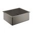 Grohe K700U Zlewozmywak stalowy jednokomorowy 54x44 cm brushed hard graphite 31574AL0 - zdjęcie 1