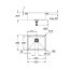 Grohe K700U Zlewozmywak stalowy jednokomorowy 55x45 cm brushed hard graphite 31574AL1 - zdjęcie 2