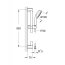 Grohe New Tempesta Cosmopolitan 100 Zestaw prysznicowy natynkowy chrom 27788001 - zdjęcie 2