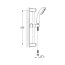 Grohe New Tempesta 100 Zestaw prysznicowy natynkowy chrom 27644000 - zdjęcie 2