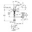 Grohe Plus Bateria bidetowa stal nierdzewna 33241DC3 - zdjęcie 2