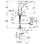Grohe Plus Bateria umywalkowa wysoka stal nierdzewna 23851DC3 - zdjęcie 2