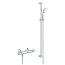 Grohe Precision Flow Zestaw prysznicowy termostatyczny natynkowy chrom 34842000 - zdjęcie 1