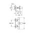 Grohe Precision Get Bateria wannowa termostatyczna natynkowa chrom 34774000 - zdjęcie 2
