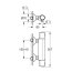 Grohe Precision Trend Zestaw prysznicowy termostatyczny natynkowy chrom 34237002 - zdjęcie 3