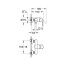 Grohe Quickfix Start Clova Bateria prysznicowa natynkowa czarny mat 239432430 / 90076369 - zdjęcie 3