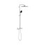 Grohe Vitalio Comfort 250 Zestaw prysznicowy termostatyczny natynkowy z deszczownicą chrom 26696001 - zdjęcie 1
