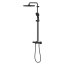 Grohe Comfort 250 Zestaw prysznicowy termostatyczny natynkowy z deszczownicą matte black 266962431 - zdjęcie 5