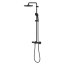 Grohe Vitalio Start System 250 Zestaw prysznicowy termostatyczny natynkowy z deszczownicą matte black 266772431 - zdjęcie 5