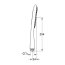 Grohe Rainshower Icon 150 Słuchawka prysznicowa 2 strumienie chrom/różowa 27447000 - zdjęcie 3
