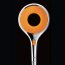 Grohe Rainshower Icon 150 Słuchawka prysznicowa 2 strumienie z ogranicznikiem przepływu chrom/pomarańczowa 27444001 - zdjęcie 4