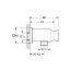 Grohe Rainshower Przyłącze węża z uchwytem chrom 26659000 - zdjęcie 2