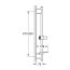 Grohe Rainshower Smartactive drążek prysznicowy 90cm stal nierdzewna 26603DC0 - zdjęcie 2
