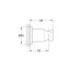 Grohe Rainshower Uchwyt prysznicowy phantom black 22117KF0 - zdjęcie 3