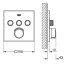 Grohe Grohtherm SmartControl Bateria wannowo-prysznicowa podtynkowa 3-drożna chrom 29149000 - zdjęcie 3