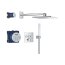 Grohe SmartControl Zestaw prysznicowy podtynkowy z deszczownicą chrom 34873000 - zdjęcie 1