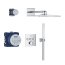 Grohe SmartControl Zestaw prysznicowy podtynkowy z deszczownicą chrom 34873000 - zdjęcie 2