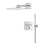 Grohe SmartControl Zestaw prysznicowy podtynkowy z deszczownicą chrom 34873000 - zdjęcie 4