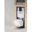 Grohe Solido Zestaw Stelaż WC + przycisk czarny + kątownik ścienny 82718277 - zdjęcie 3