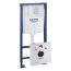 Grohe Solido Zestaw Stelaż WC Rapid SL + przycisk do WC Skate Air chrom + kątownik ścienny 38956000 / 45700081 - zdjęcie 7