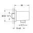 Grohe Spa Allure Brilliant Przyłącze węża chrom 26850000 - zdjęcie 2