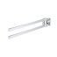 Grohe Spa Allure Wieszak na ręcznik dwuramienny chrom 40342001 - zdjęcie 3