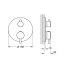 Grohe Spa Atrio Bateria wannowo-prysznicowa podtynkowa termostatyczna warm sunset 24359DA0 - zdjęcie 2