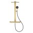 Grohe Spa Rainshower Aqua Pure Zestaw prysznicowy termostatyczny natynkowy z deszczownicą przepływ 15 l/min brushed cool sunrise 100962GN00 - zdjęcie 4