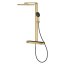 Grohe Spa Rainshower Aqua Pure Zestaw prysznicowy termostatyczny natynkowy z deszczownicą przepływ 15 l/min brushed cool sunrise 100962GN00 - zdjęcie 5