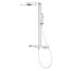 Grohe Spa Rainshower Aqua Pure Zestaw prysznicowy termostatyczny natynkowy z deszczownicą przepływ 15 l/min chrom 1016800000 - zdjęcie 5